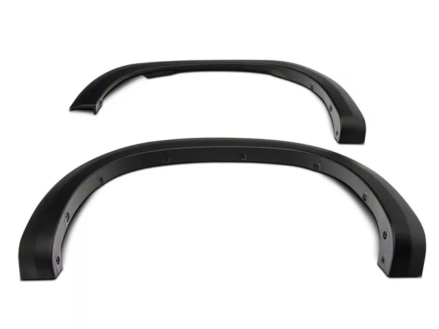 Maple4x4 Compatible with 2019-2026 Dodge Ram 1500 New Body OEM Factory Style Fender Flares (Not for Classic, Rebel, TRX Models) | Smooth Black Paintable Set of 4 - OE305