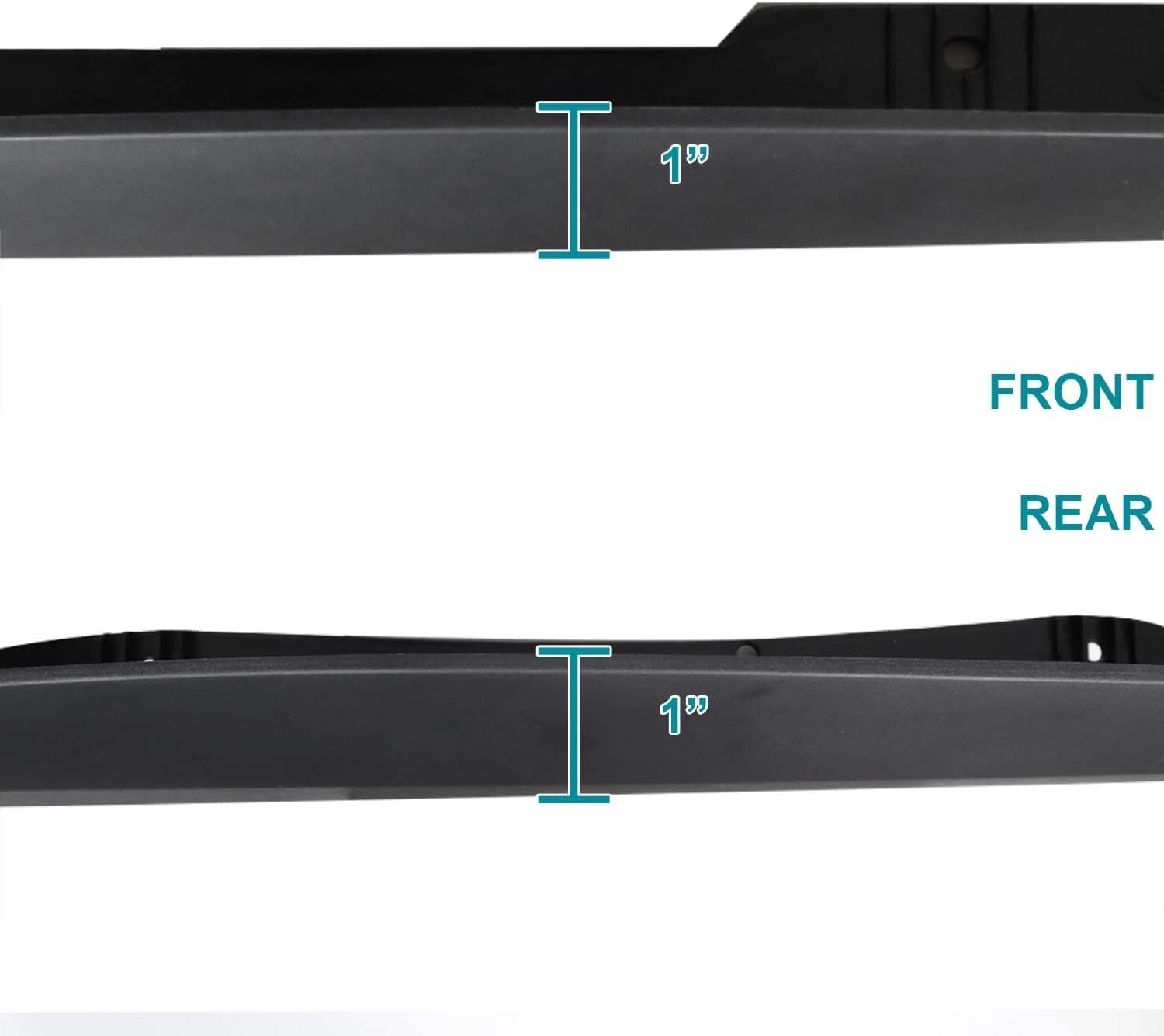 2009-2018 Ram 1500 & 2019-2022 Ram 1500 Classic Model Fender Flares – Factory Style OEM, Set of 4 (Excludes R&T Models, Fits Metal Bumper Only, Does NOT Fit New Body Style)