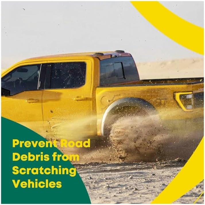 2019-2024 Dodge Ram 2500 & 3500 Pocket Bolt-Riveted Fender Flares – Smooth Black, Set of 4 (Not for Dually Models)