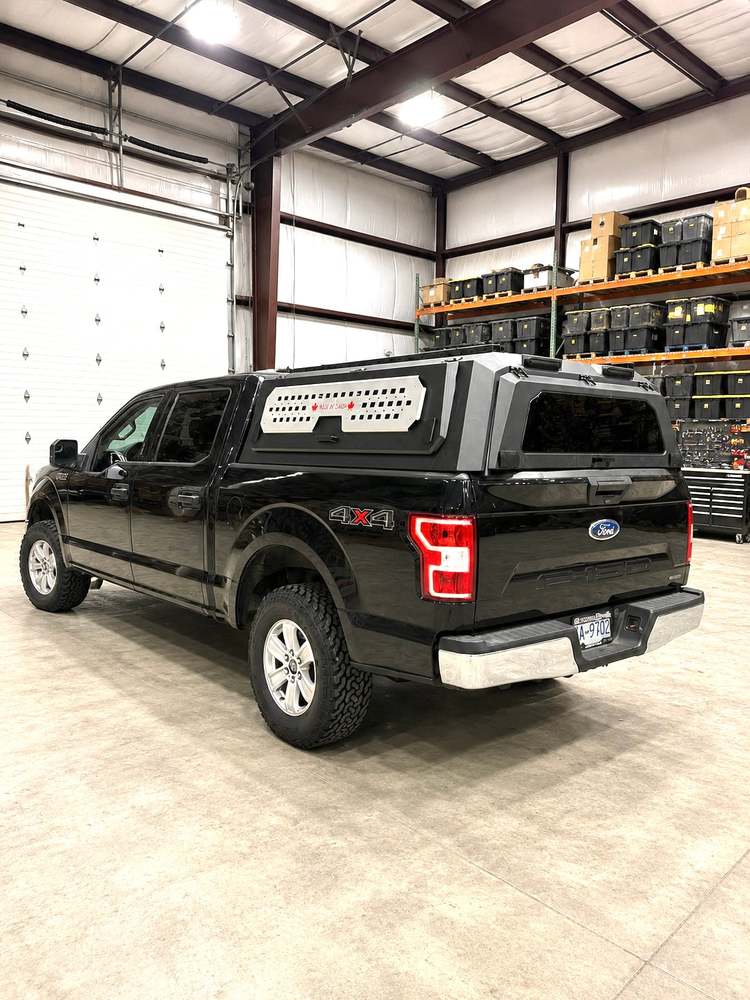 Maple4x4 2015-2026 Ford F-150 5.5ft Bed Premium One-Piece Aluminum Truck Cap Canopy