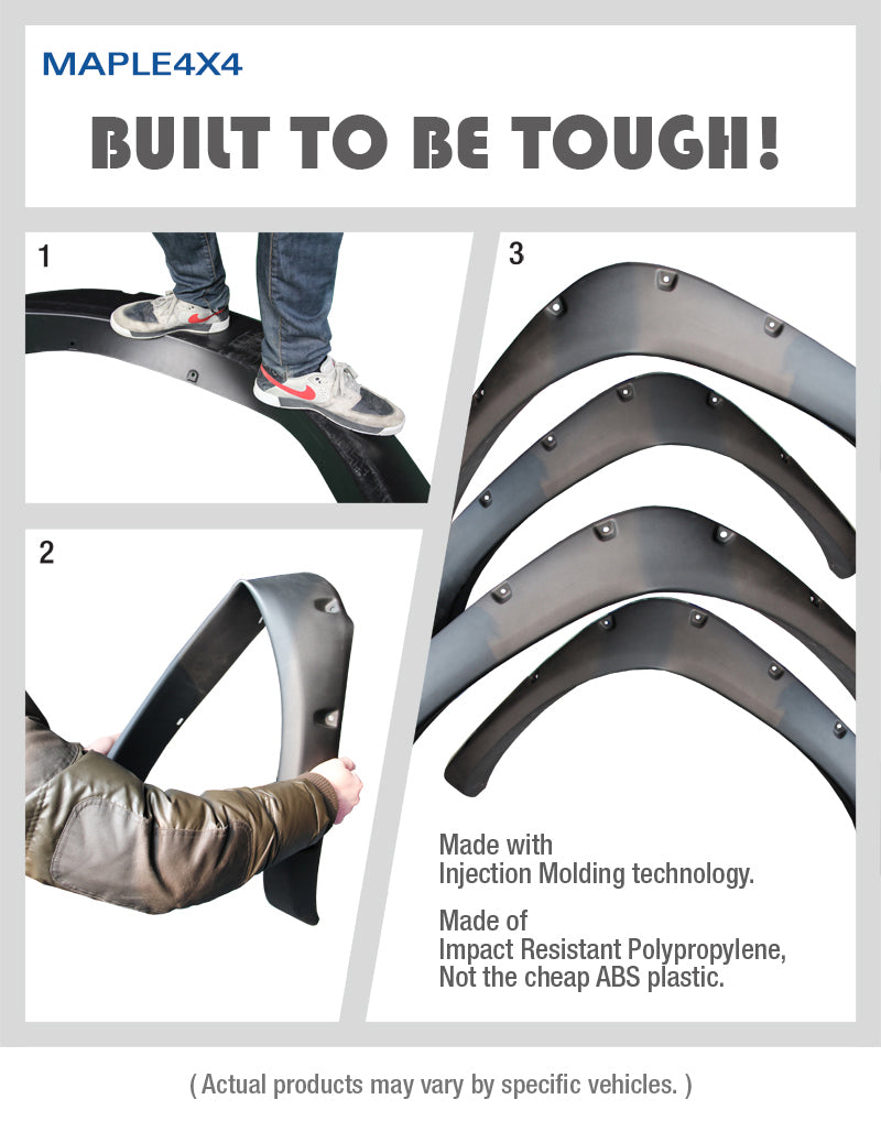 Maple4X4 Rugged-Textured Matte Black