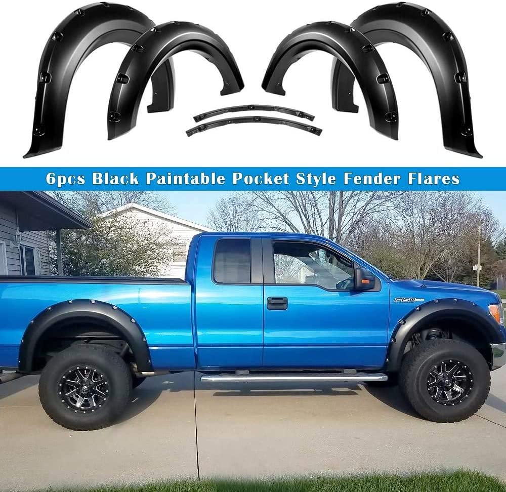 2009-2014 FORD F150 Black Paintable
