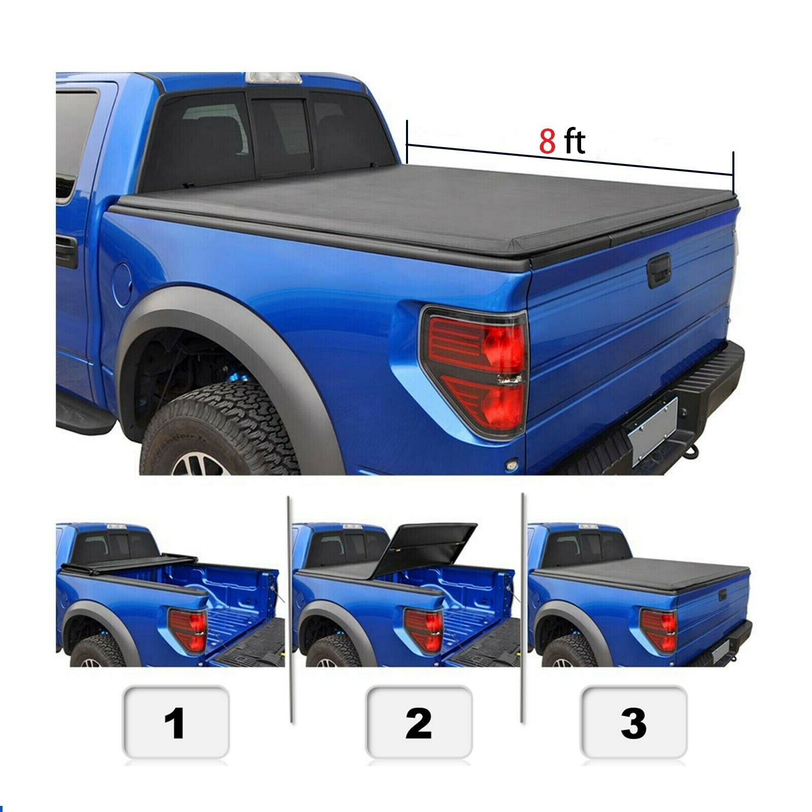 2004-2021 Ford F150 (8ft Bed) 