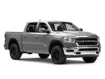 Maple4x4 Compatible with 2019-2026 Dodge Ram 1500 New Body OEM Factory Style Fender Flares (Not for Classic, Rebel, TRX Models) | Smooth Black Paintable Set of 4 - OE305