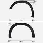 Discounted Demo Fender Flares with Minor Scratches | Maple4x4 2009-2018 Ram 1500 & 2019-2024 Ram 1500 Classic Model Fender Flares – Factory Style OEM, Set of 4 (Excludes R&T Models, Fits Metal Bumper Only, Does NOT Fit New Body Style) - OE303-1
