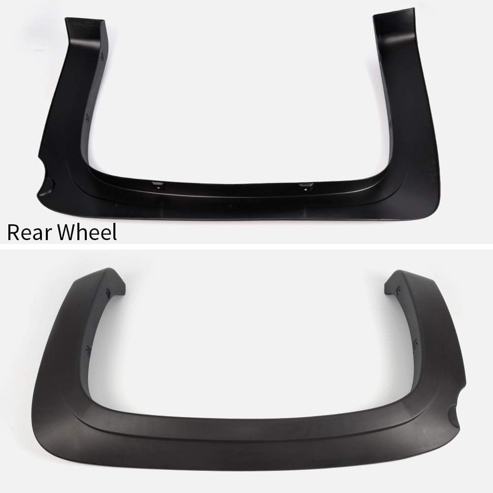 Maple4x4 2007-2013 Chevy Silverado 1500 Factory Style OEM Fender Flares (5.8ft Short Box Only) – Black, Set of 4 (Not for GMC Sierra, 6.5ft & 8ft Box, or 2007 Classic) - OE205