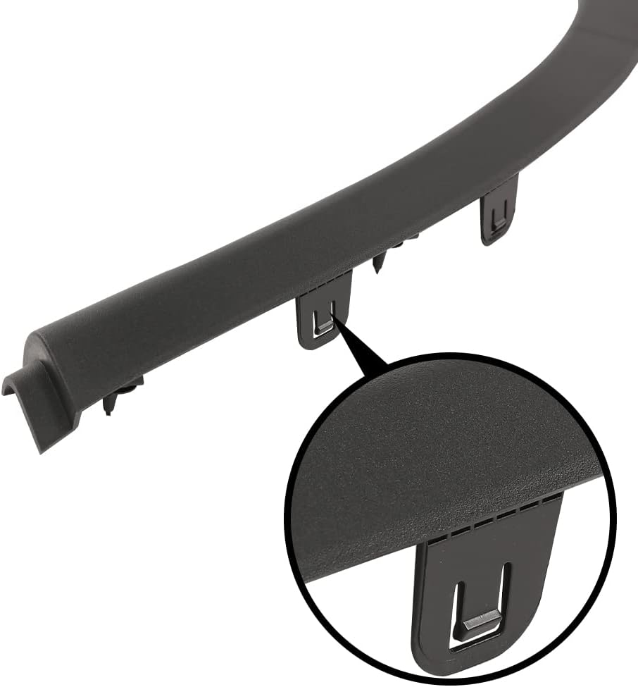 Maple4x4 Fender Flares Compatible with 2020-2024 Tesla Model Y (DO NOT Fit 2025 New Model) | Black Set of 4