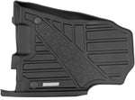 Floor Mats Fit 2019-2024 Ram 1500 Crew Cab (Includes 1500 TRX 2021-24), Custom Fit TPE All Weather | Non-Slip Textured Surface | Front and Rear Row - 3pcs Black