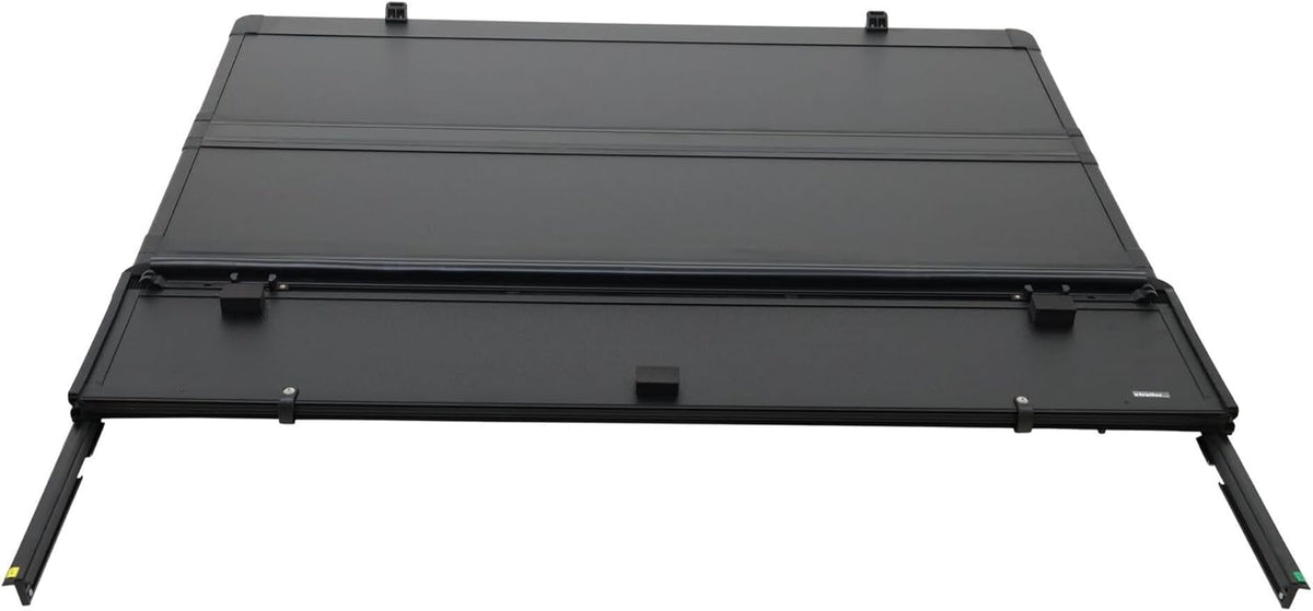 Maple4x4 Hard Quad-Fold Truck Bed Tonneau Cover Compatible with 2022–2025 Toyota Tundra 6.5ft Bed | Aluminum on top Mount