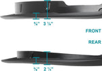Maple4x4 OE Replacement Fender Flares Compatible with 2018-2020 Ford F150 (only for trucks with factory flares) | (Excludes Platinum & Raptor Model) Smooth Black Paintable - OE109