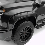 Maple4x4 2020-2026 Compatible with Chevy Silverado 2500 3500 HD Pocket Bolt-Riveted Fender Flares (NOT FOR GMC SIERRA) | Smooth Black Paintable - FF209
