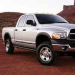 Maple4x4 Compatible with 2002-2008 Dodge Ram 1500 2003-2009 Dodge Ram 2500 3500 6.5ft Bed (Not for 8' Bed and Dually Models) OEM Factory Style Fender Flares | Smooth black paintable - OE301