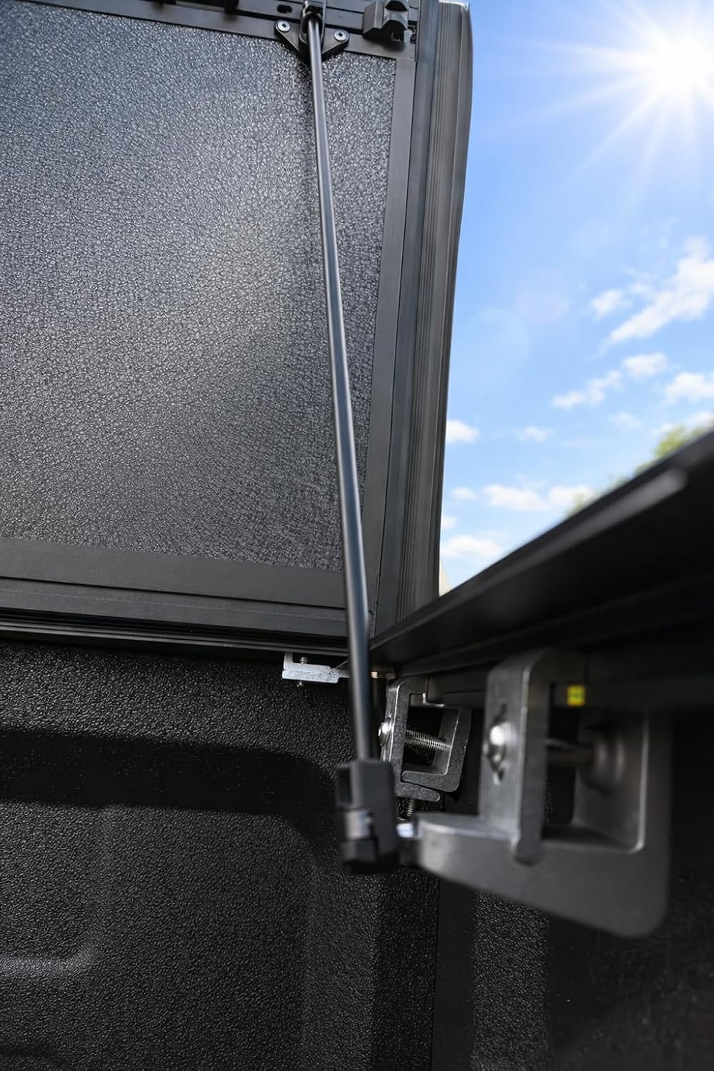 Maple4x4 Premium Hard Tri-Fold Tonneau Cover | Flush-Mount Aluminum Truck Bed Cover for 2009-2026 Dodge Ram 1500 & 2010-2026 Ram 2500 3500 6.4ft Bed Without Rambox(Classic &New) | - LT016