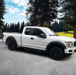 Maple4x4 Pocket Style Bolt-Riveted Fender Flares Compatible with 2018-2020 Ford F150 (Not for Models with Tech Package) | Smooth Black Paintable Set of 4 - FF109