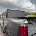 Maple4x4 2015-2026 Ford F-150 6.5ft (78.9'') Bed Hard Tri-Fold Flip up Truck Bed Tonneau Cover | Flush Aluminum Panels - LT004