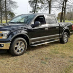Maple4x4 OE Replacement Fender Flares Compatible with 2018-2020 Ford F150 (only for trucks with factory flares) | (Excludes Platinum & Raptor Model) Smooth Black Paintable - OE109