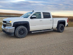Maple4x4 2014-2018 Chevy Silverado 1500, 2015-2019 Chevy Silverado 2500 3500 6.5ft & 8ft Bed Pocket Bolt-Riveted Fender Flares (NOT FOR GMC SIERRA) - FF207