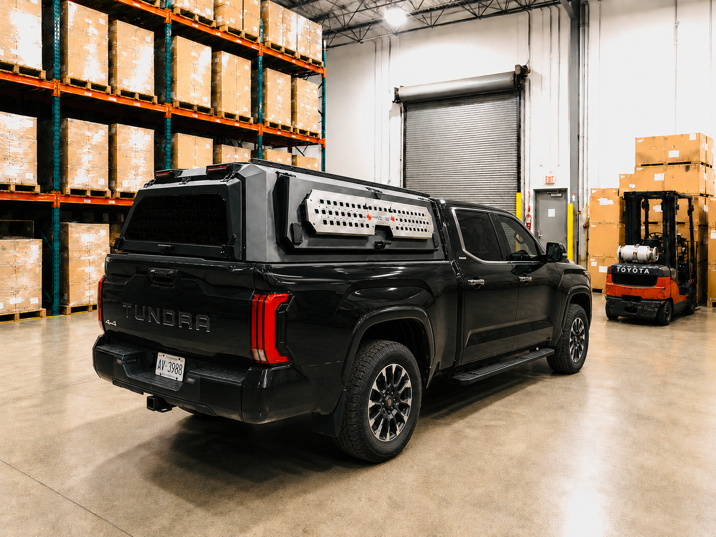 Maple4x4 2022-2026 Toyota Tundra 5.5ft Bed Premium One-Piece Aluminum Truck Cap Canopy